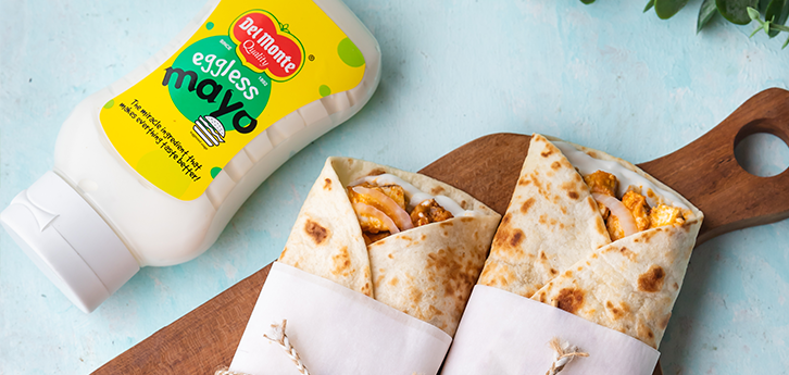 Del Monte Creamy Paneer Frankie Recipe